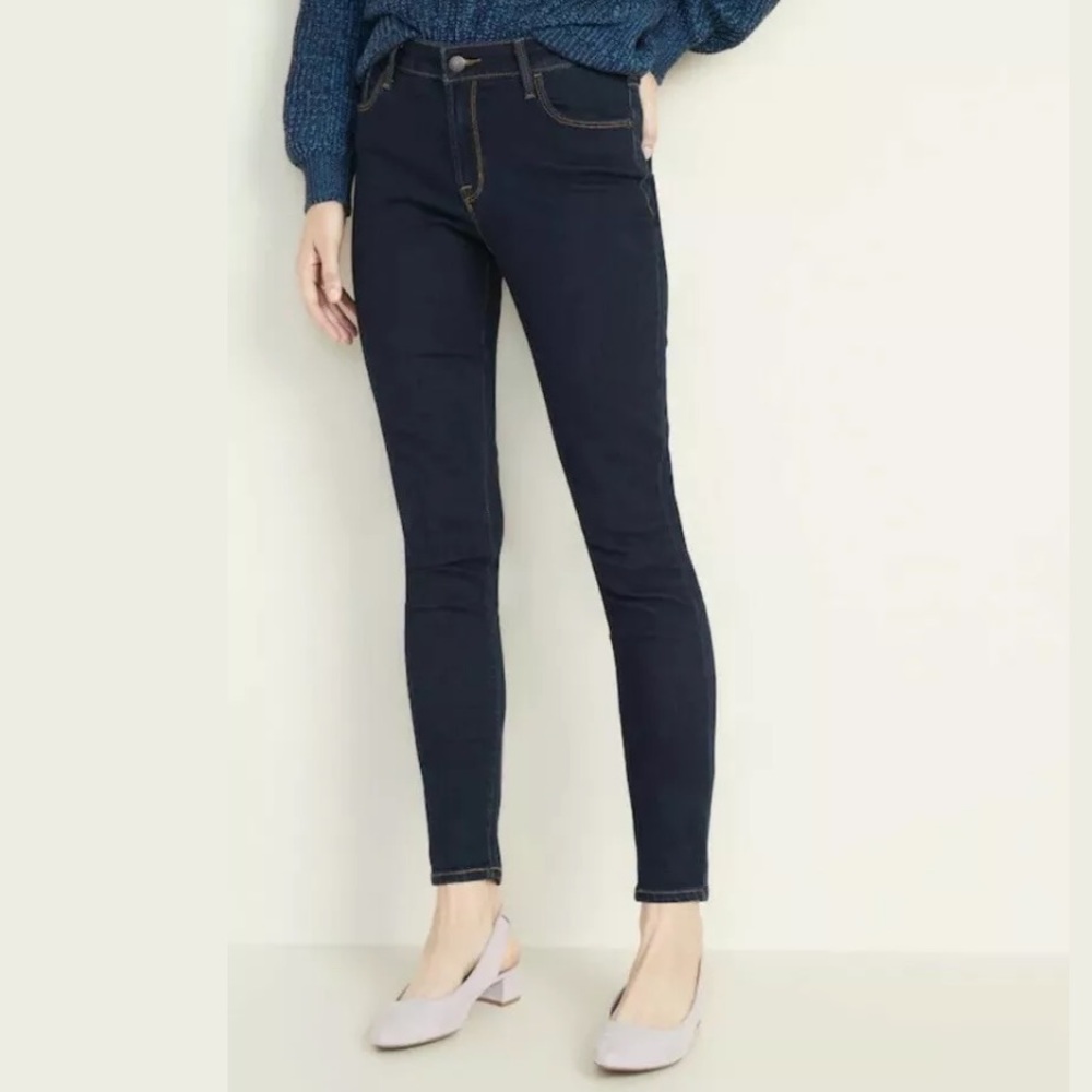 NWT* OLD NAVY ROCKSTAR MidRise Skinny Jeans 18P